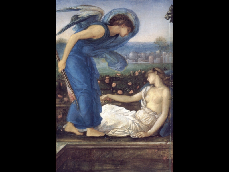 Burne-Jones Edward Coley - Cupidon trouvant Psyche.jpg